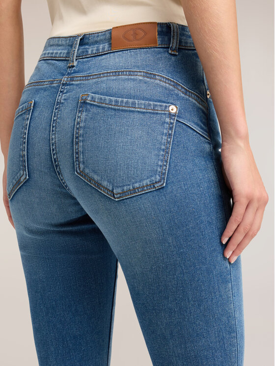Motivi Motivi Jeansy P487Q204722N024 Niebieski Flare Fit