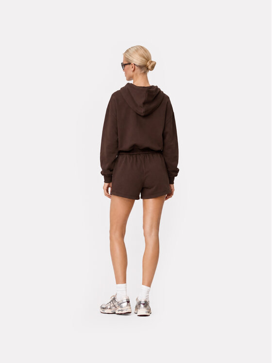 La Mania La Mania Bluza CEDRIC Brązowy ciemny Basic Fit