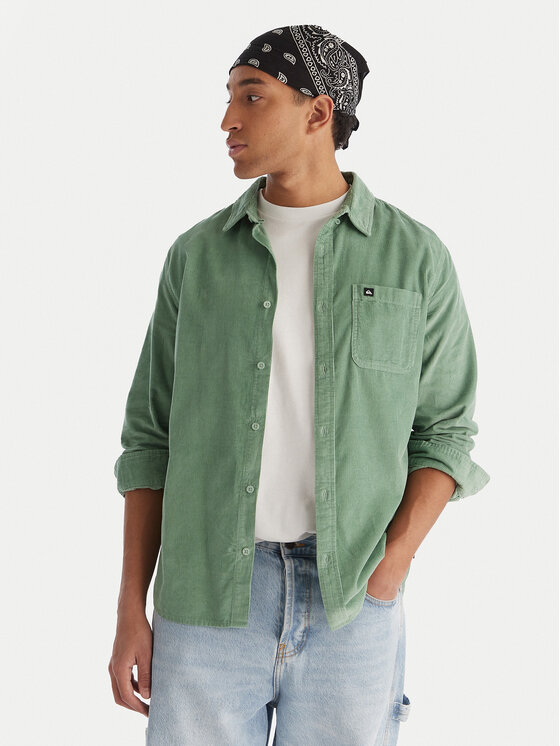 Quiksilver Quiksilver Ing Smoke Trail EQYWT04652 Zöld Regular Fit