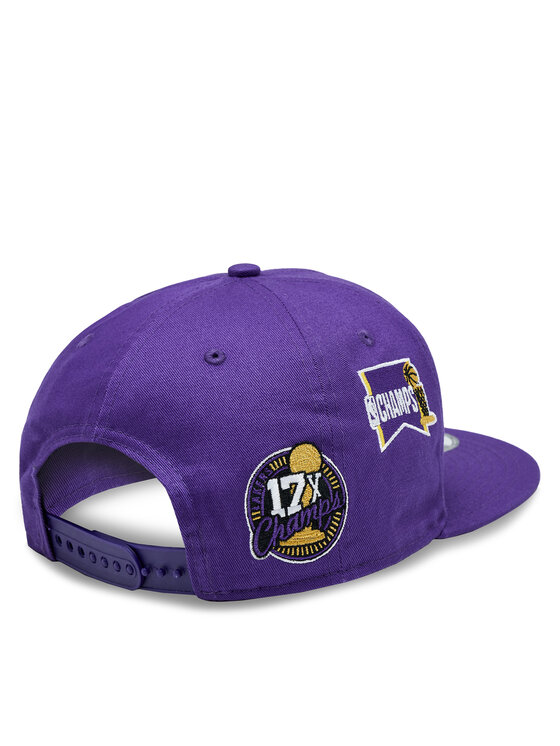 New Era New Era Шапка с козирка Champions Patch 950 Lakers 60364222 Виолетов
