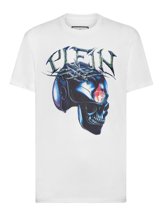PHILIPP PLEIN PHILIPP PLEIN T-shirt 2473 Bianco Regular Fit