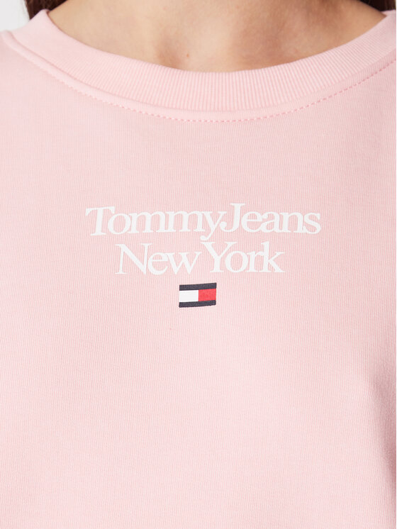 Tommy Jeans Tommy Jeans Felpa Essential DW0DW14851 Rosa Regular Fit