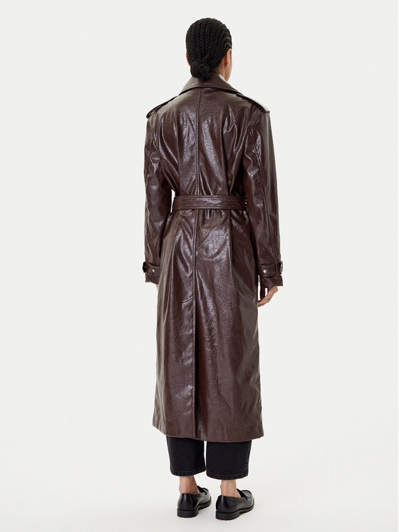 HUGO HUGO Cappotto di transizione Malitte-1 50542286 Marrone Relaxed Fit