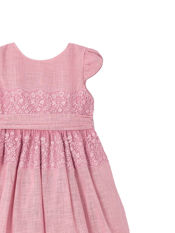 Mayoral Mayoral Vestito elegante 3911 Rosa Regular Fit