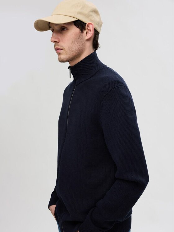 Selected Selected Felpa 16096883_navy Blu Regular Fit
