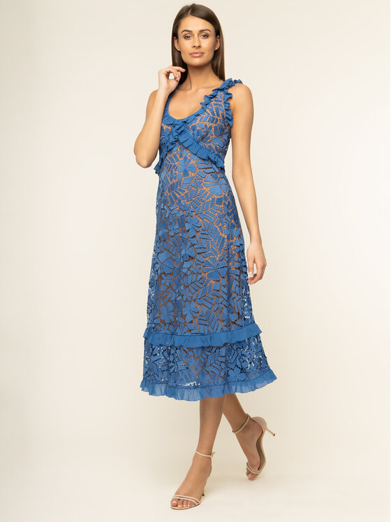 Floral lace dress sales michael kors