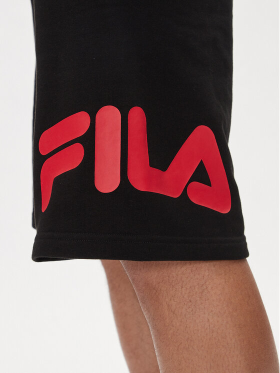 Fila Fila Pantaloni scurți sport Lezinnes FAM0870 Negru Regular Fit