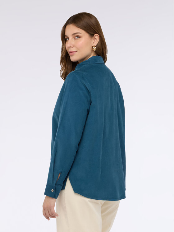 Fiorella Rubino Fiorella Rubino Camicia 5070T001480N024 Turchese Regular Fit