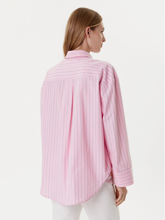 Tommy Hilfiger Tommy Hilfiger Košile New Easy WW0WW45892 Růžová Relaxed Fit