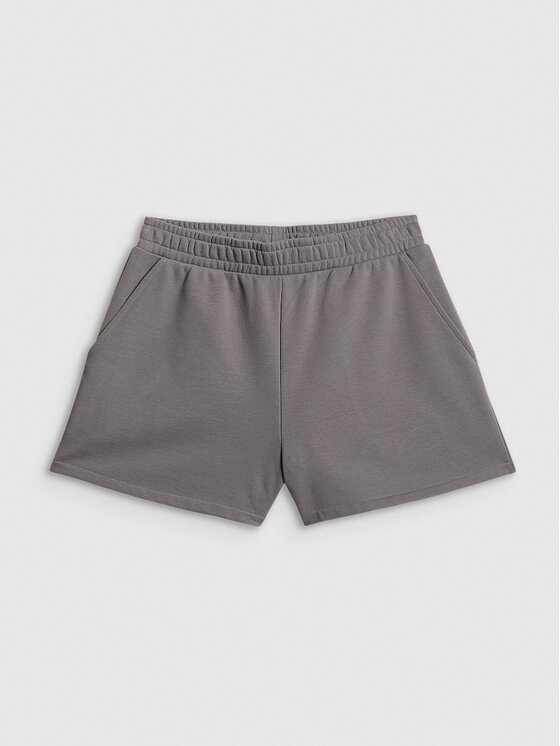 4F 4F Športové kraťasy 4FRSS26TSHOF0891-24S Sivá Regular Fit