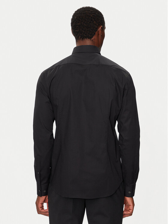 HUGO Hugo Camicia Ermo 50490712 Nero Regular Fit
