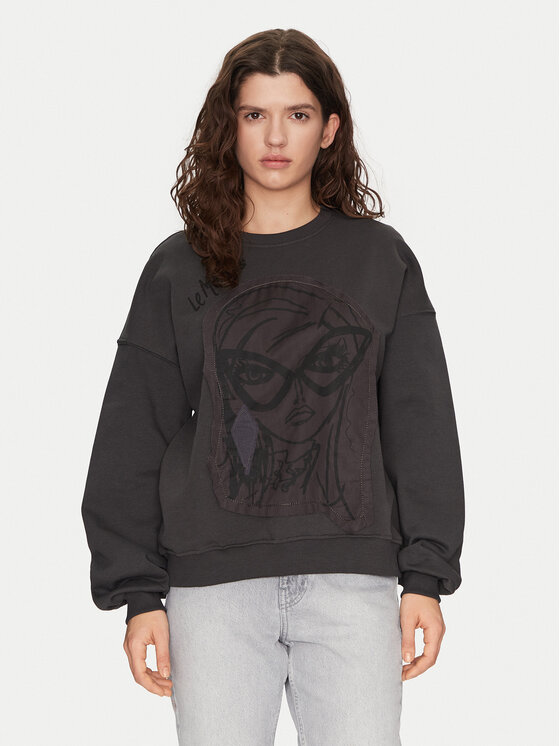 ONLY ONLY Суитшърт Collie 15337366 Сив Regular Fit