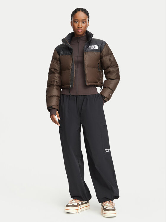 The North Face The North Face Sulejope Nuptse NF0A5GGE Tumepruun Regular Fit