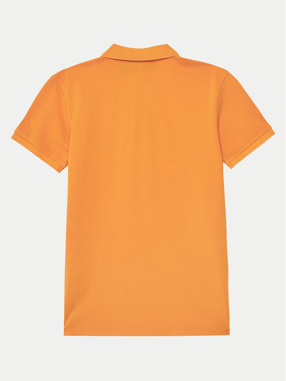 Napapijri Napapijri Polokošeľa Elbas 5 NP0A4G4NA701 S Oranžová Regular Fit