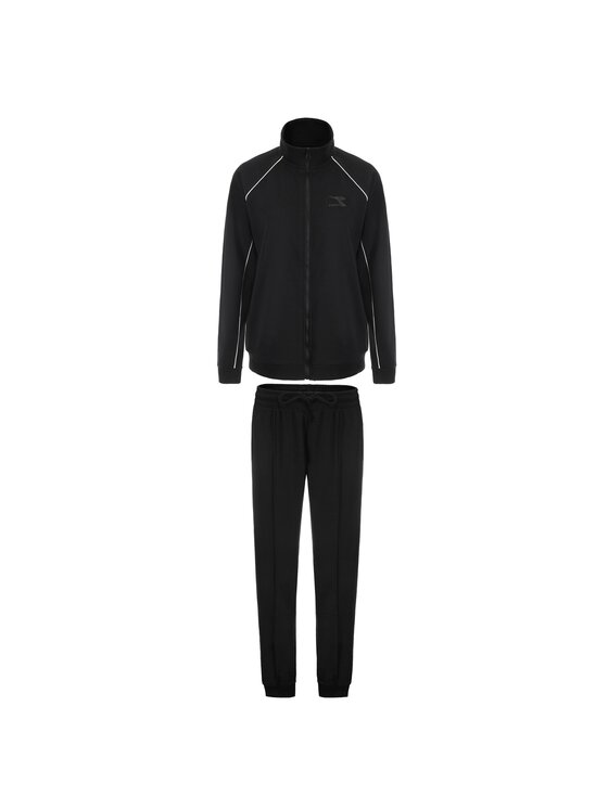 Komplet dresowy, rozmiar XS, Czarny, DIADORA L.TRACKSUIT FZ CORE