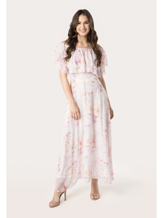 QUIOSQUE QUIOSQUE Každodenné šaty MODENA DRESS Ružová Regular Fit