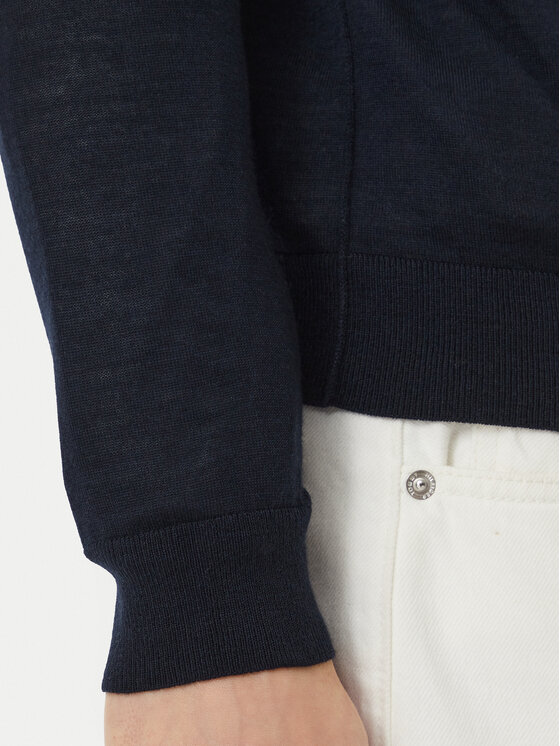 BOSS BOSS Sweter Ferpina  50544987 Granatowy Slim Fit