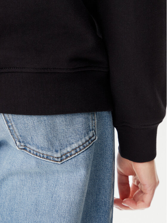 Calvin Klein Jeans Calvin Klein Jeans Majica dugih rukava Gradient Monologo J20J225360 Crna Regular Fit