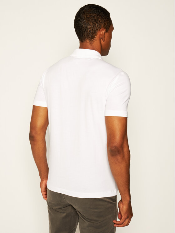 EA7 Emporio Armani EA7 Emporio Armani Polo 8NPF93 PJ03Z 1100 Biały Regular Fit