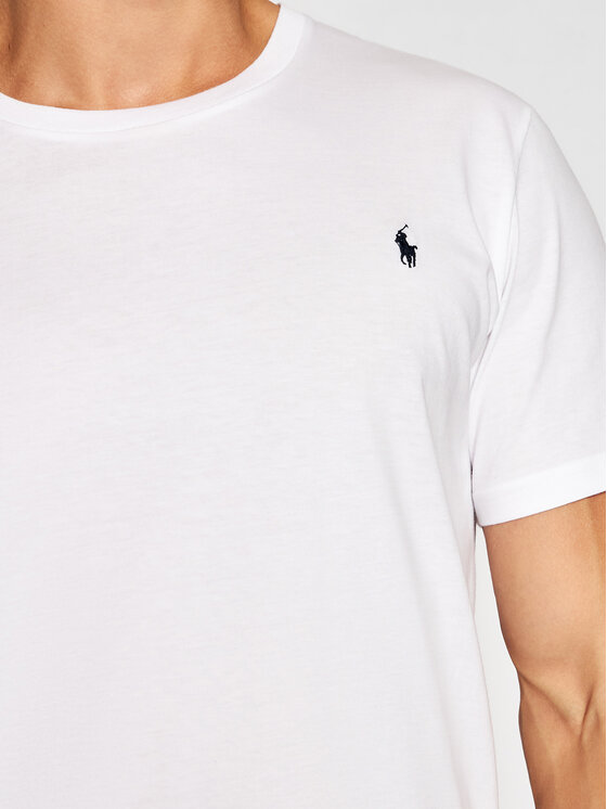 Polo Ralph Lauren Polo Ralph Lauren T-Shirt Sle 714844756004 Bílá Regular Fit