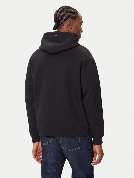 HUGO HUGO Felpa Dargenhood 50542583 Nero Relaxed Fit