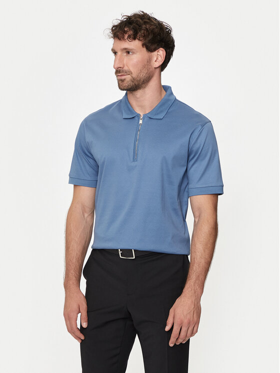 Boss Polo Polston 11 50513375 Plava Slim Fit