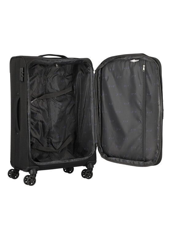D&N D&N Komplet walizek 180799 Czarny