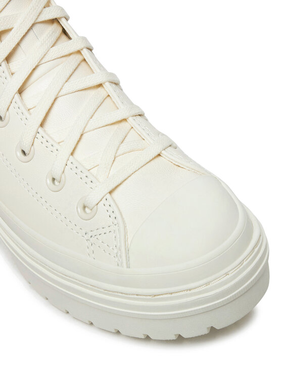 Converse Converse Botine Chuck Taylor All Star Lugged Heel Leather Platform A10370C Alb
