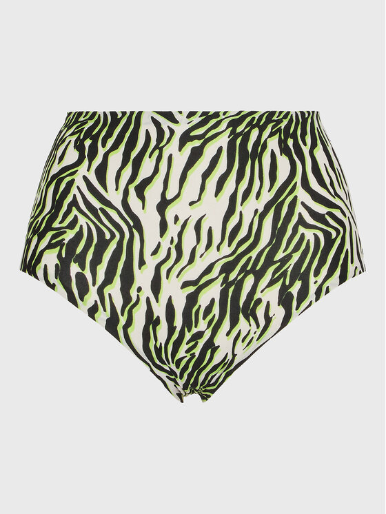 Chantelle Chantelle Klasikinės kelnaitės aukštu juosmeniu Soft Stretch C11D70 Žalia