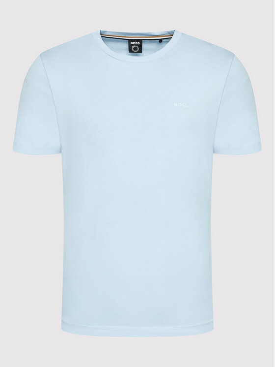BOSS Boss T-krekls Thompson 01 50468347 Gaiši zils Regular Fit
