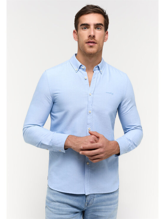 Mustang Mustang Camicia EDINBURG Blu Slim Fit