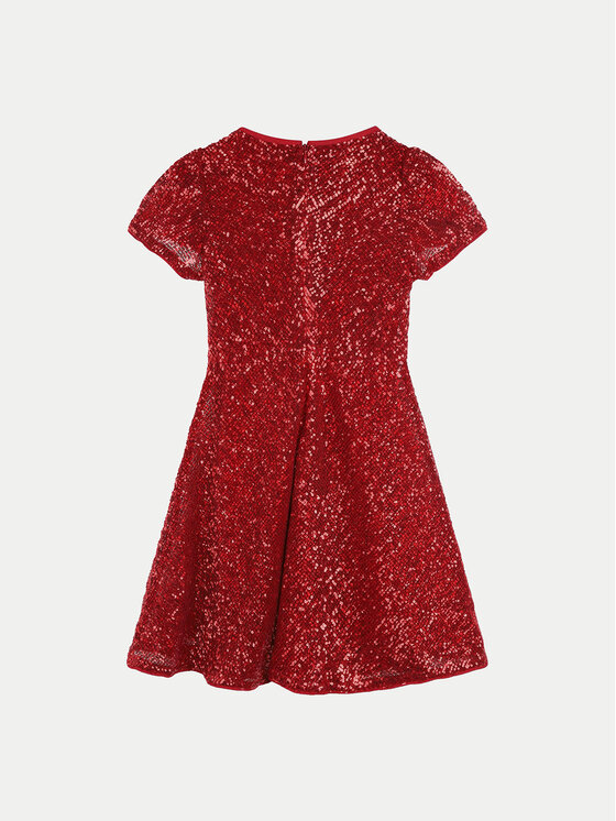 MICHAEL KORS KIDS MICHAEL KORS KIDS Sukienka elegancka R30168 M Czerwony Regular Fit