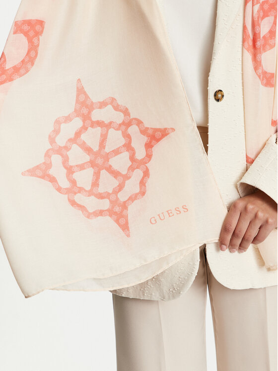 Guess Guess Шаль Sestri Logo AW5133 POL03 Écru