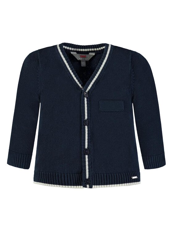 Kanz Kanz Koszula 1832837-3043 Niebieski Basic Fit