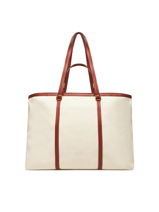 PINKO PINKO Soma Miranda Shopper Extra PE 25 PLTT 104715 A2G2 Bēšs