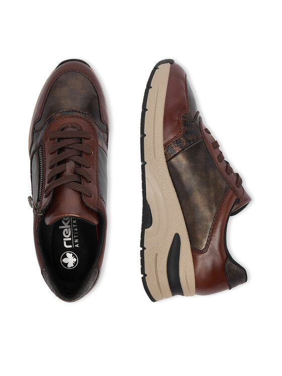 Rieker Rieker Sneakersy CEO-N9301-27 Tmavo hnedá