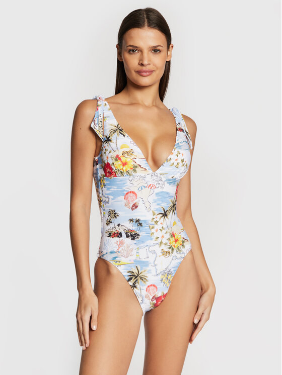 Seafolly Seafolly Peldkostīms Coast To Coast 11041-913 Zils