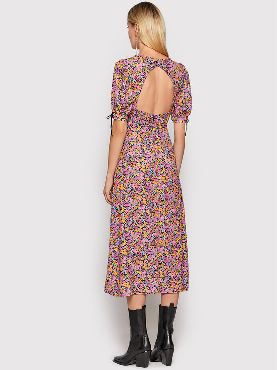 For Love & Lemons For Love & Lemons Rochie de vară Maud CD2395 Roz Regular Fit