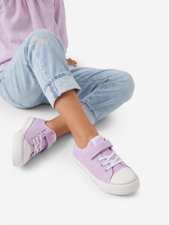 Sprandi Sprandi Sneakers aus Stoff YL201407(IV)DZ Violett