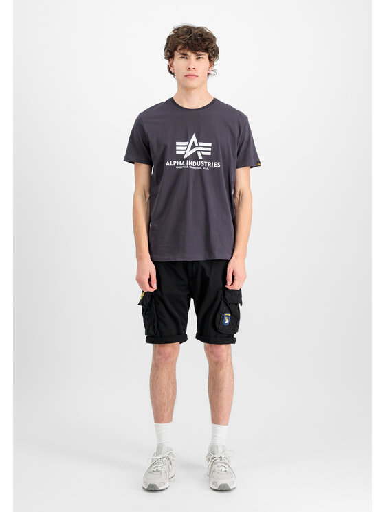 Alpha Industries Alpha Industries Szorty materiałowe AI.186209-03-29 Czarny Slim Fit