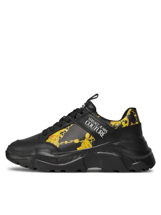 Versace Jeans Couture Versace Jeans Couture Sneakersy 75YA3SC2 Černá