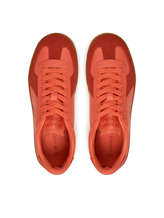 Lacoste Lacoste Sneakersy Baseshot 7-49SFA0030 Pomarańczowy