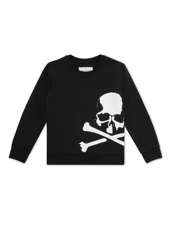 PHILIPP PLEIN PHILIPP PLEIN Bluza 19659 Czarny Regular Fit