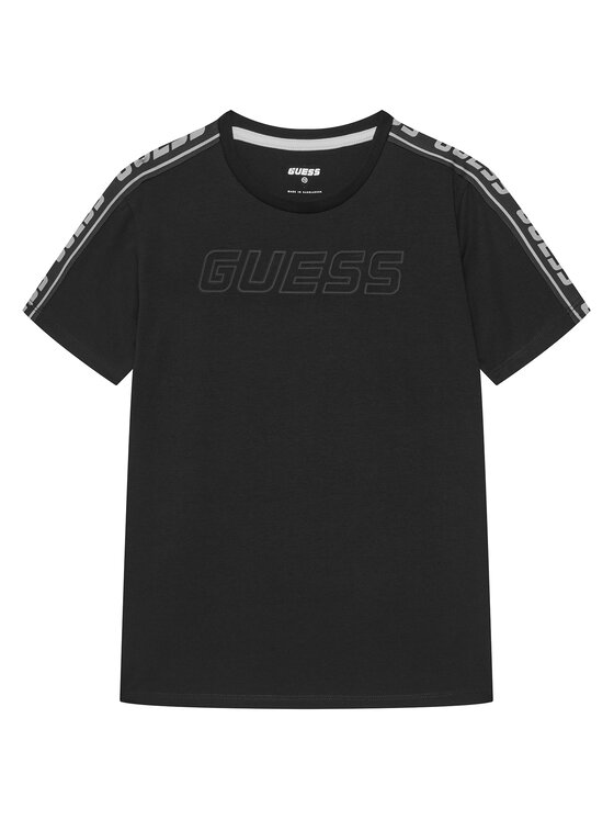 Guess Guess Póló L4YI50 J1314 Fekete Regular Fit