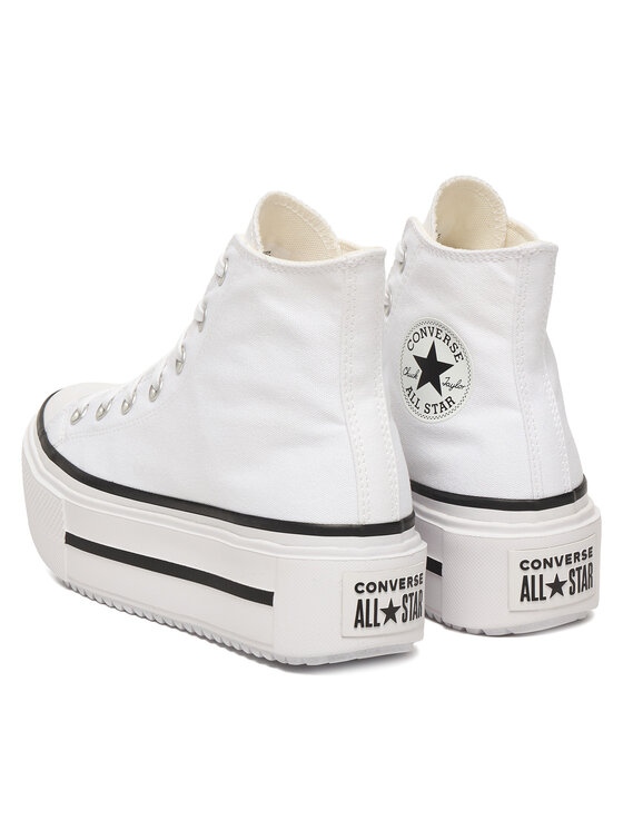 Converse Converse Sneakers aus Stoff Chuck Taylor All Star Lift Double Stack A12976C Weiß