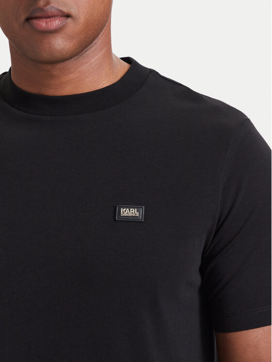 KARL LAGERFELD KARL LAGERFELD T-särk 755032 564235 Must Regular Fit