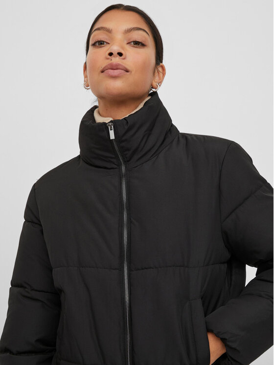 Vila Vila Зимно яке 14076559 Черен Regular Fit