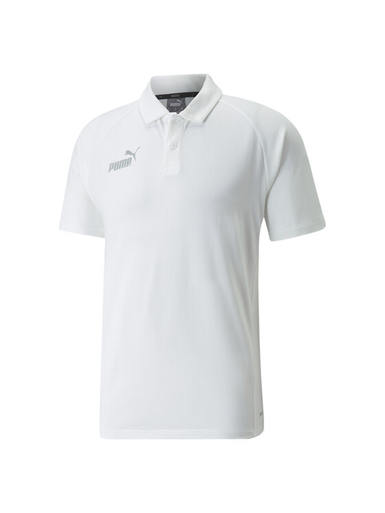 Puma Puma Polo 657384 Biały Regular Fit