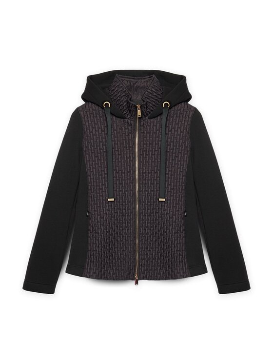 Fiorella Rubino Fiorella Rubino Giubbotto piumino F454T001355N033 Nero A-Line Fit