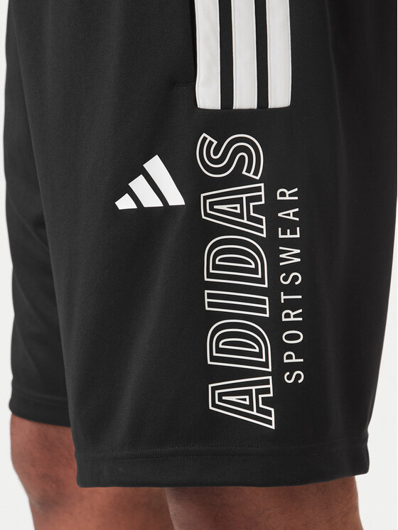 adidas adidas Pantaloncini sportivi Tiro Wordmark JC9409 Nero Regular Fit